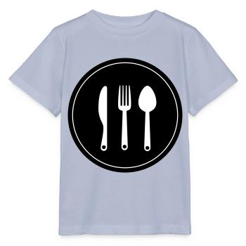 Fork cutlery - Stanley/Stella MINI CREATOR Kids’ T-Shirt - lavender-violet - Front - Braiden (125cm)