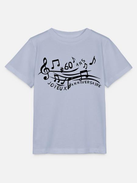 60 Jahre Jubiläum Partitur - Stanley/Stella Kinder T-Shirt MINI CREATOR  - Lavendel-Violett