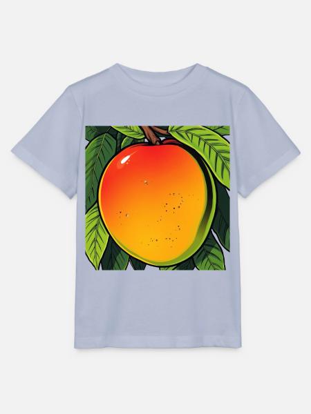 Mango auf einem Baum - Stanley/Stella Kinder T-Shirt MINI CREATOR  - Lavendel-Violett