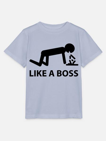 like a boss - Stanley/Stella Kinder T-Shirt MINI CREATOR  - Lavendel-Violett