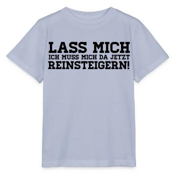 LASS MICH REINSTEIGERN! - Stanley/Stella Kinder T-Shirt MINI CREATOR  - Lavendel-Violett - Vorne - Braiden (125cm)