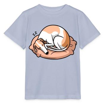 Schlafender Windhund Hund - Stanley/Stella Kinder T-Shirt MINI CREATOR  - Lavendel-Violett - Vorne - Braiden (125cm)