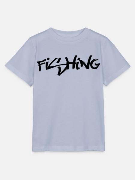 Fishing - Stanley/Stella Kinder T-Shirt MINI CREATOR - Lavendel-Violett