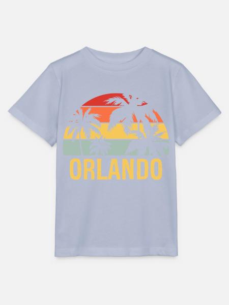 Orlando Florida - Stanley/Stella Kinder T-Shirt MINI CREATOR  - Lavendel-Violett