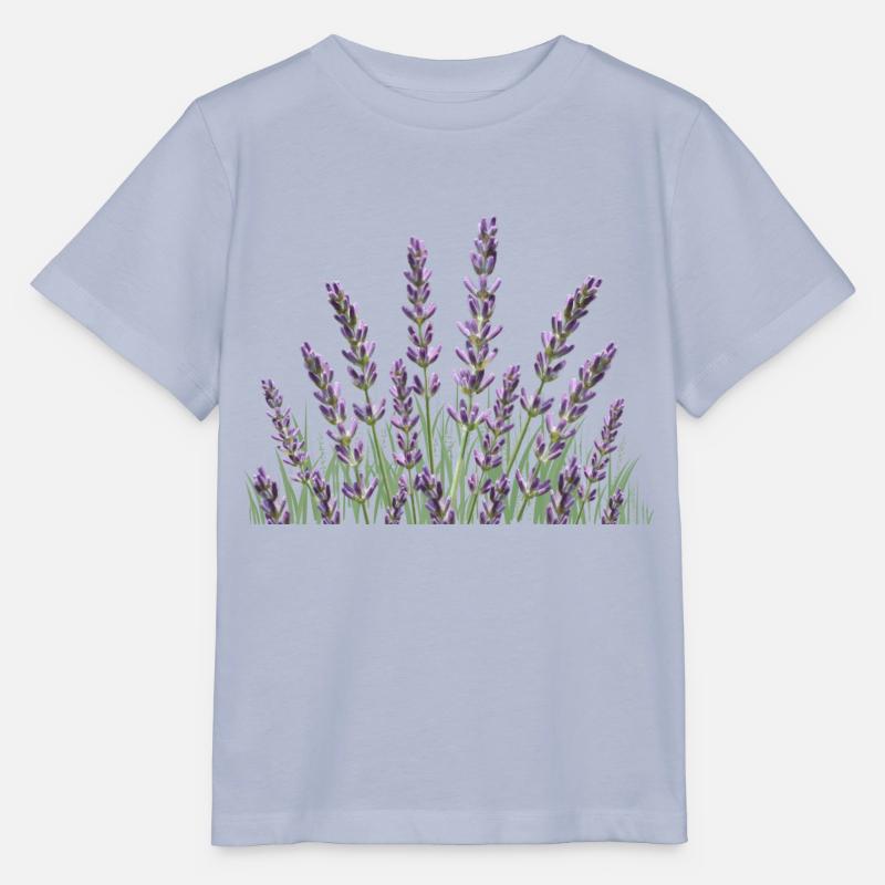 Tiges de lavande Lavande - T-shirt bio MINI CREATOR Stanley/Stella Enfant - lavande-violet