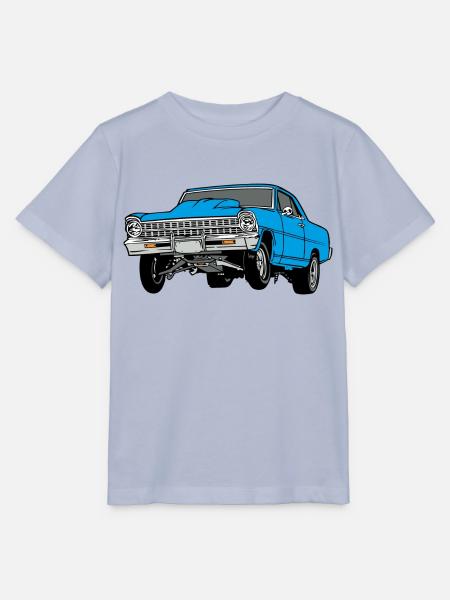dragster blue - Stanley/Stella Kinder T-Shirt MINI CREATOR - Lavendel-Violett