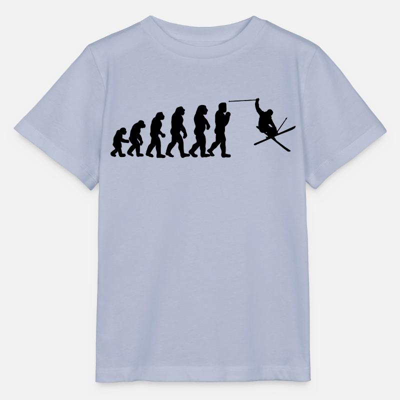 ski evolution - Stanley/Stella Kinder T-Shirt MINI CREATOR  - Lavendel-Violett