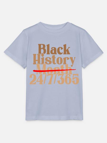 Black History Month 24/7/365 - Stanley/Stella Kinder T-Shirt MINI CREATOR - Lavendel-Violett