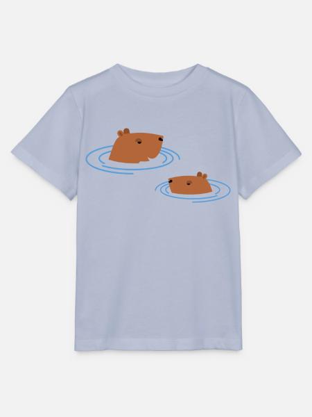 Capybara - Stanley/Stella Kinder T-Shirt MINI CREATOR  - Lavendel-Violett