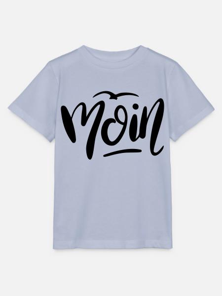 Moin Möwe Moment - Stanley/Stella Kinder T-Shirt MINI CREATOR - Lavendel-Violett