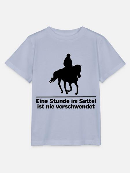 Pferd Pferdesprüche T-Shirt Pferdespruch Reiten - Stanley/Stella Kinder T-Shirt MINI CREATOR - Lavendel-Violett