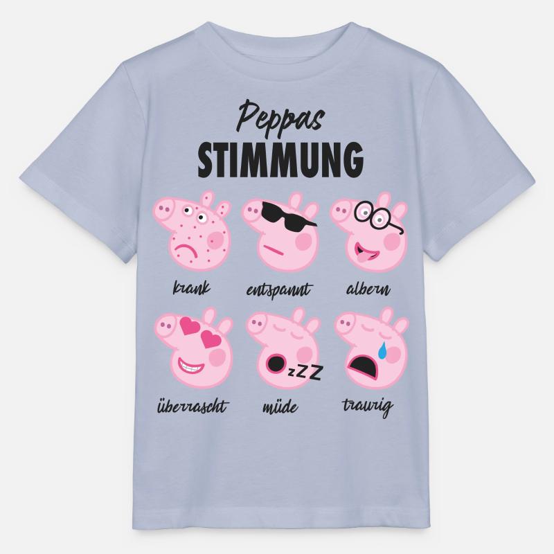 Peppa Wutz´s Mood - Stanley/Stella Kinder T-Shirt MINI CREATOR  - Lavendel-Violett