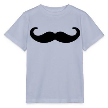 moustache - T-shirt bio MINI CREATOR Stanley/Stella Enfant - lavande-violet - Devant - Braiden (125cm)