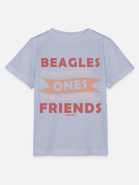 Beagle britischer Jagdhund - Stanley/Stella Kinder T-Shirt MINI CREATOR - Lavendel-Violett