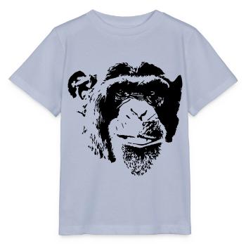 Tête de singe - T-shirt bio MINI CREATOR Stanley/Stella Enfant - lavande-violet - Devant - Braiden (125cm)