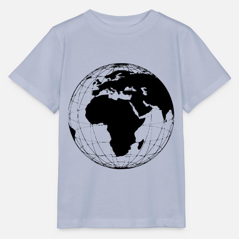Globe terrestre - globe terrestre globe terrestre globe terrestre globe terrestre - T-shirt bio MINI CREATOR Stanley/Stella Enfant - lavande-violet