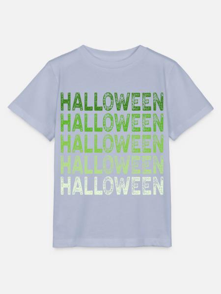 HALLOWEEN green - Stanley/Stella Kinder T-Shirt MINI CREATOR - Lavendel-Violett