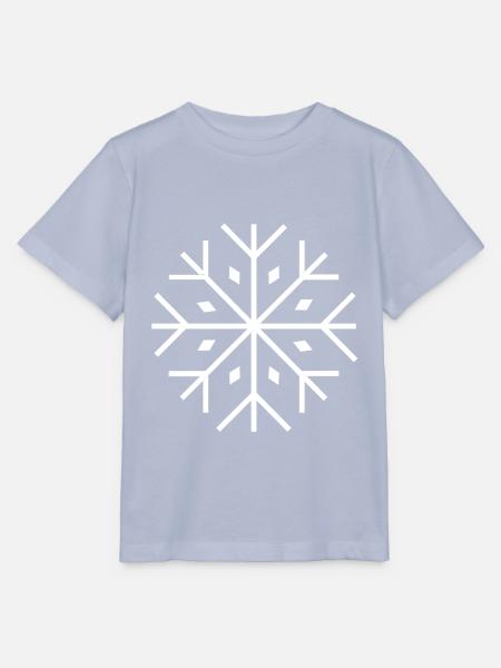 Schneeflocke - Stanley/Stella Kinder T-Shirt MINI CREATOR - Lavendel-Violett
