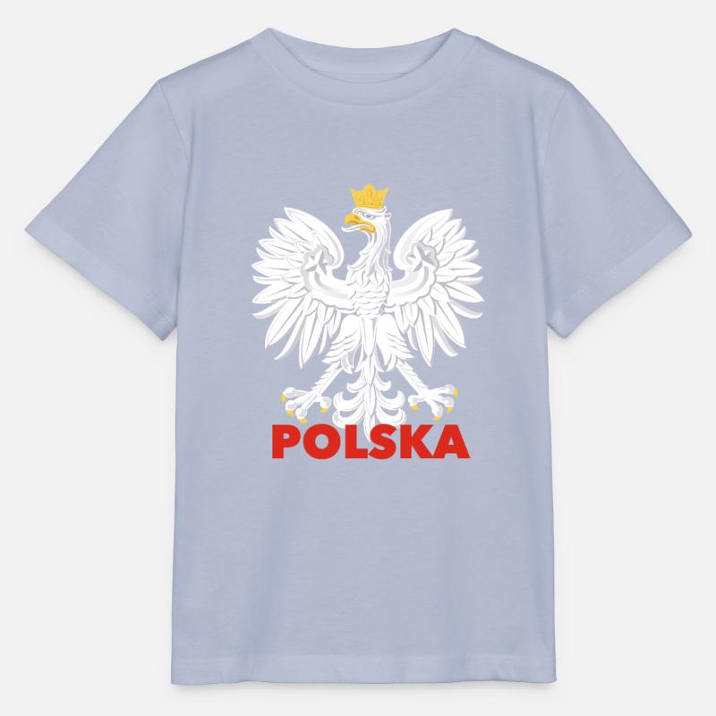 POLSKA ORZEł POLISH EAGLE - T-shirt bio MINI CREATOR Stanley/Stella Enfant - lavande-violet