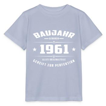 Baujahr - 1961 - Stanley/Stella Kinder T-Shirt MINI CREATOR  - Lavendel-Violett - Vorne - Braiden (125cm)