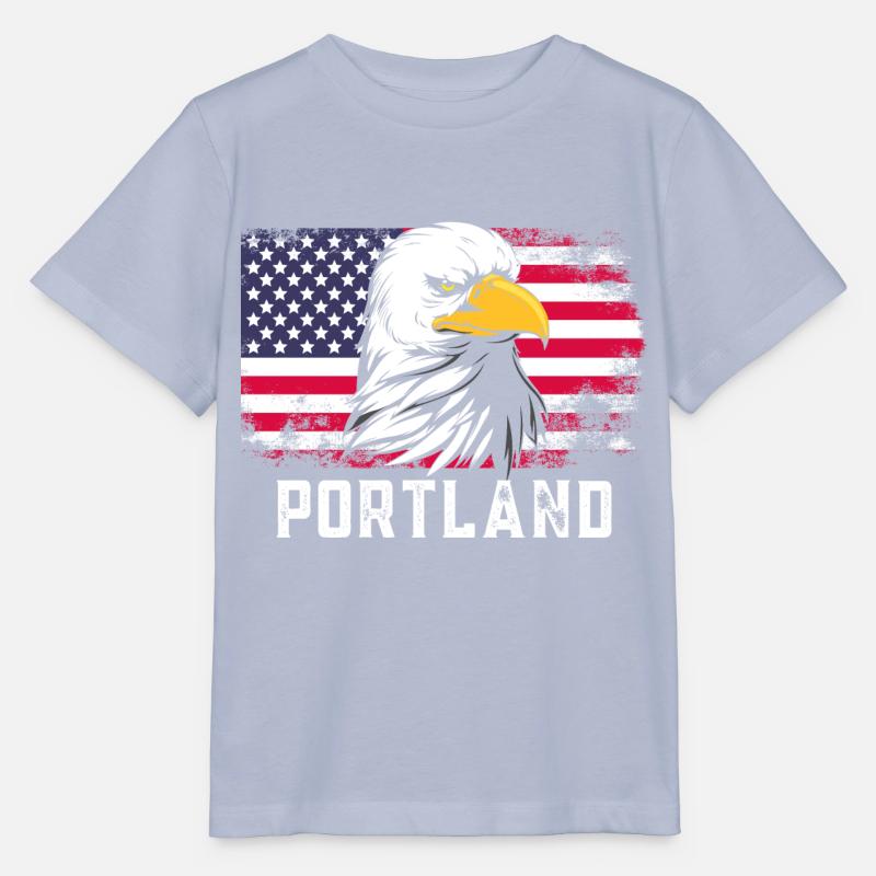 Portland - Stanley/Stella Kinder T-Shirt MINI CREATOR  - Lavendel-Violett