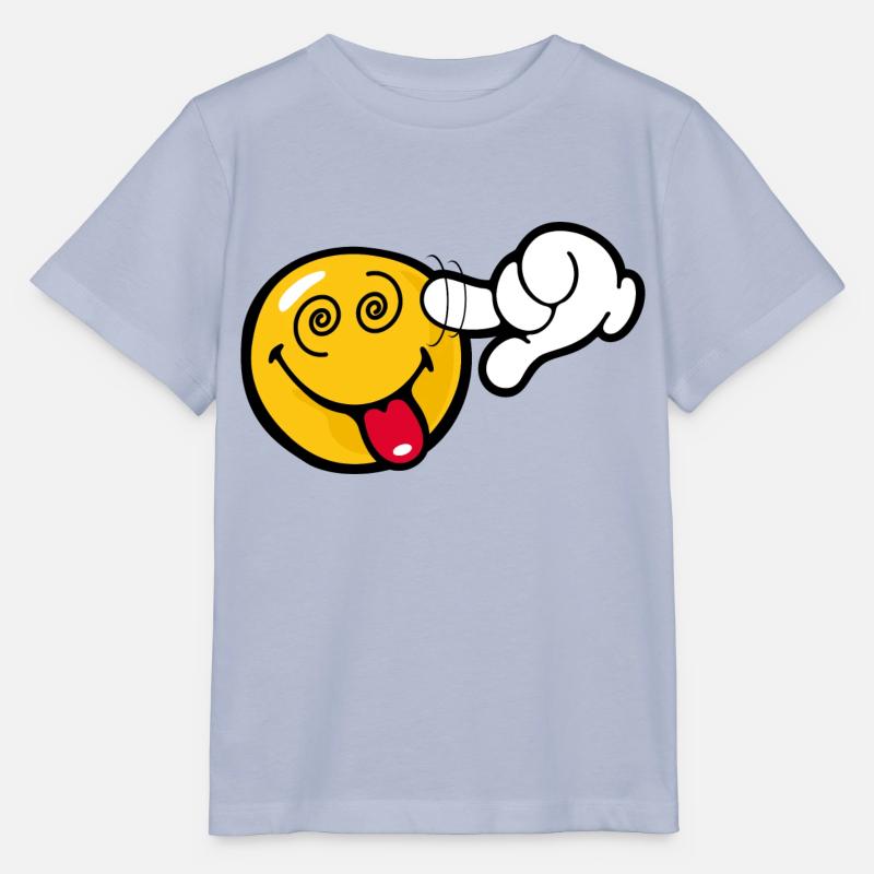 Smiley Stupid - Stanley/Stella Kinder T-Shirt MINI CREATOR  - Lavendel-Violett