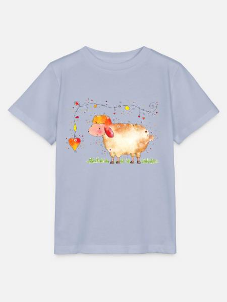 Schäfchen - Stanley/Stella Kinder T-Shirt MINI CREATOR - Lavendel-Violett
