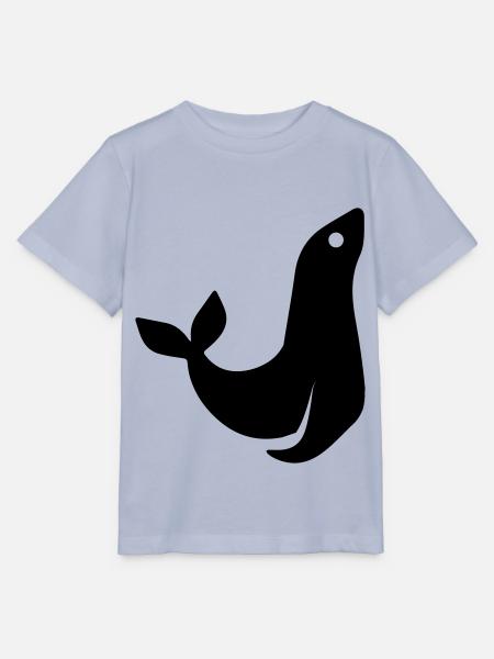 seehund tier - Stanley/Stella Kinder T-Shirt MINI CREATOR - Lavendel-Violett