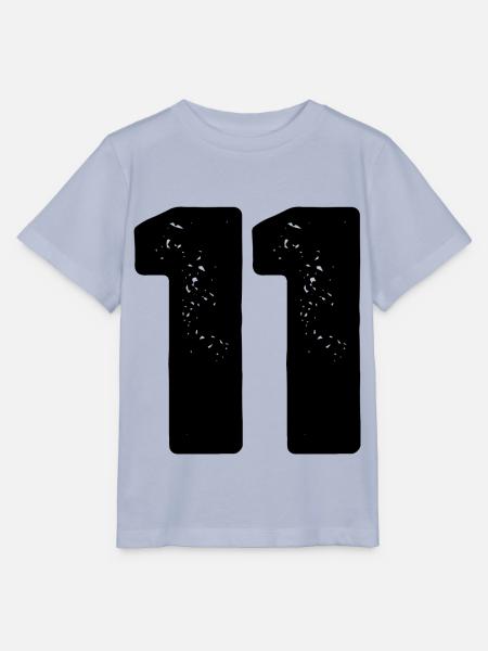 11 Zahl Trikot - Stanley/Stella Kinder T-Shirt MINI CREATOR  - Lavendel-Violett