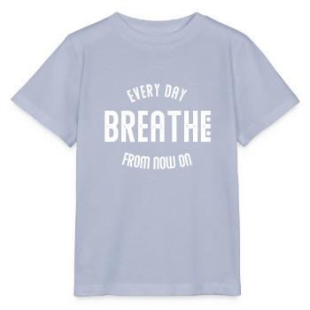 Breathe Yoga - T-shirt bio MINI CREATOR Stanley/Stella Enfant - lavande-violet - Devant - Braiden (125cm)