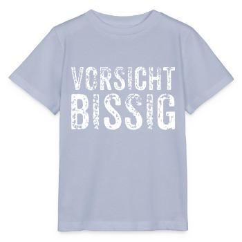 Vorsicht Bissig - Stanley/Stella Kinder T-Shirt MINI CREATOR  - Lavendel-Violett - Vorne - Braiden (125cm)