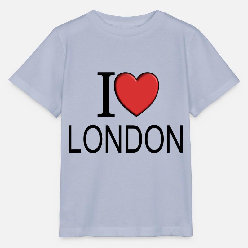 J’adore Londres - T-shirt bio MINI CREATOR Stanley/Stella Enfant - lavande-violet