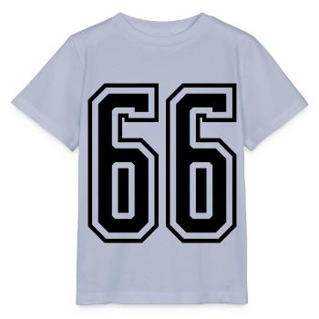 66 Numéro de numéro - T-shirt bio MINI CREATOR Stanley/Stella Enfant - lavande-violet - Devant - Braiden (125cm)