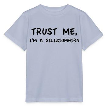 Trust Me I'm a Silicon Brain Monochrome - Stanley/Stella MINI CREATOR Kids’ T-Shirt - lavender-violet - Front - Braiden (125cm)