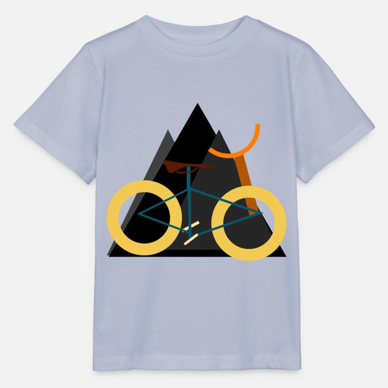 Rétro Roue - T-shirt bio MINI CREATOR Stanley/Stella Enfant - lavande-violet