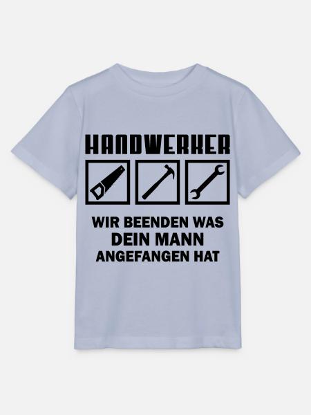 Handwerker Geschenk Zimmerer Zimmermann - Stanley/Stella Kinder T-Shirt MINI CREATOR - Lavendel-Violett