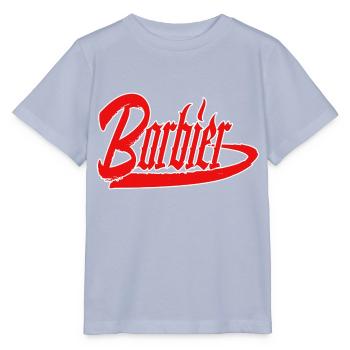 barbier haar bart barber rasieren männer barber - Stanley/Stella Kinder T-Shirt MINI CREATOR  - Lavendel-Violett - Vorne - Braiden (125cm)