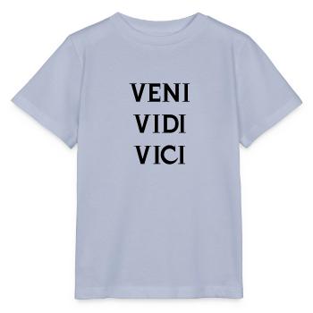 Veni vidi vici - T-shirt bio MINI CREATOR Stanley/Stella Enfant - lavande-violet - Devant - Braiden (125cm)