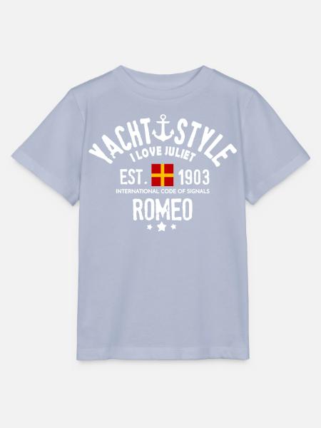 Yacht Stil Romeo - Stanley/Stella Kinder T-Shirt MINI CREATOR - Lavendel-Violett