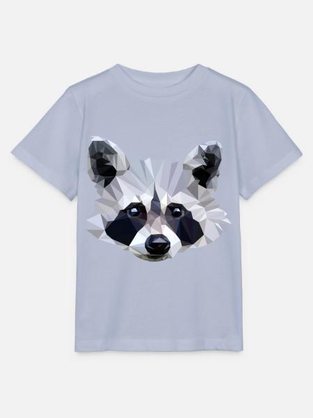 Süßer Waschbär - Stanley/Stella Kinder T-Shirt MINI CREATOR  - Lavendel-Violett