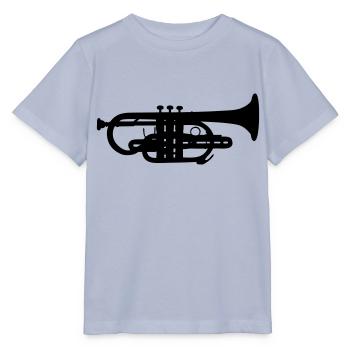 Horn - Stanley/Stella Kinder T-Shirt MINI CREATOR  - Lavendel-Violett - Vorne - Braiden (125cm)