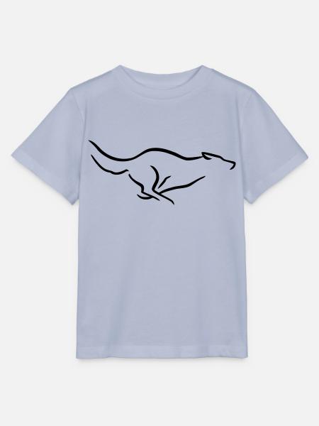 Runing Wolf - Stanley/Stella Kinder T-Shirt MINI CREATOR - Lavendel-Violett