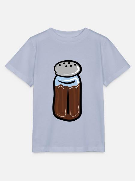 Pfefferstreuer / Pfeffer Geschenkidee für Köche - Stanley/Stella Kinder T-Shirt MINI CREATOR - Lavendel-Violett