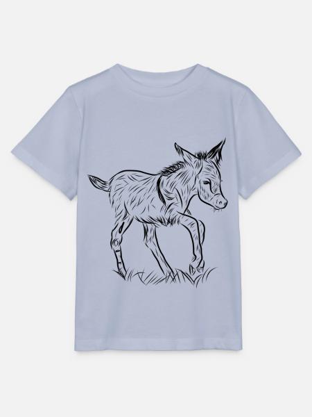 Esel - Stanley/Stella Kinder T-Shirt MINI CREATOR - Lavendel-Violett