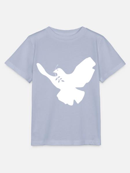 Friedenstaube - Stanley/Stella Kinder T-Shirt MINI CREATOR - Lavendel-Violett
