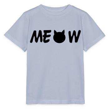 Meow - Stanley/Stella MINI CREATOR Kids’ T-Shirt - lavender-violet - Front - Braiden (125cm)
