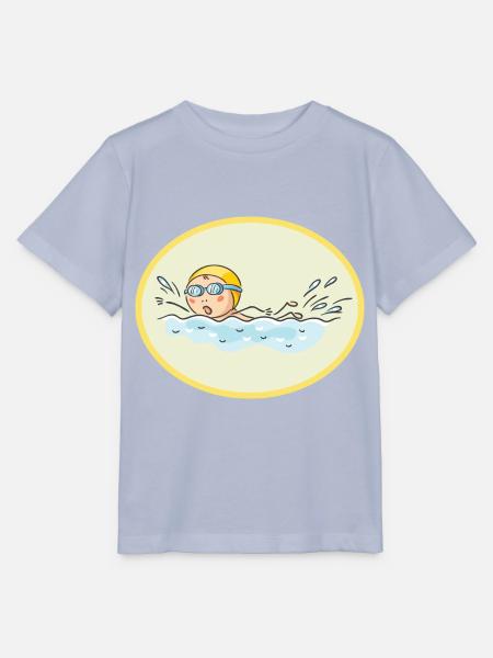 Schwimmbad Kind - Stanley/Stella Kinder T-Shirt MINI CREATOR - Lavendel-Violett