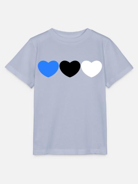 Estnisches Herz - Stanley/Stella Kinder T-Shirt MINI CREATOR - Lavendel-Violett