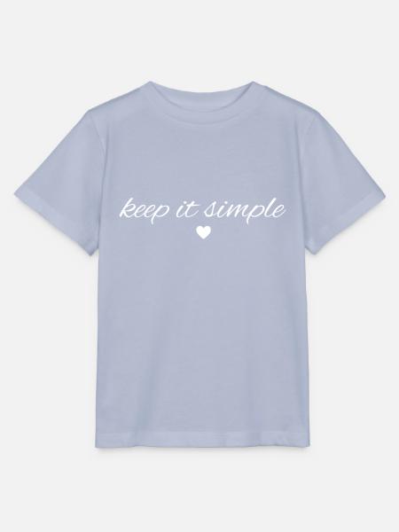 Keep it simple - Stanley/Stella Kinder T-Shirt MINI CREATOR  - Lavendel-Violett