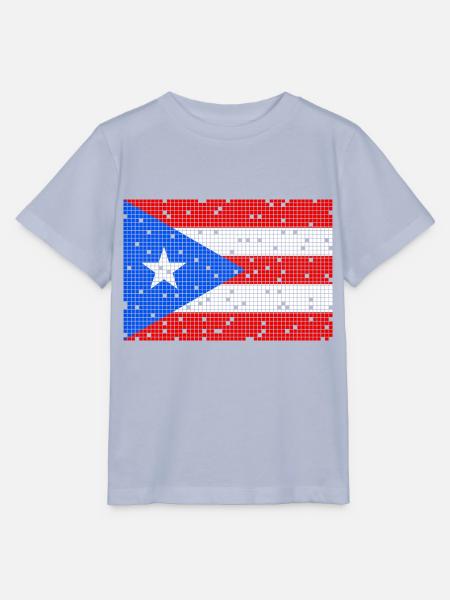 8bit Puerto Rico - Stanley/Stella Kinder T-Shirt MINI CREATOR - Lavendel-Violett